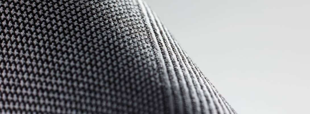 Detailed view ropes of the compression Sleev for the arm