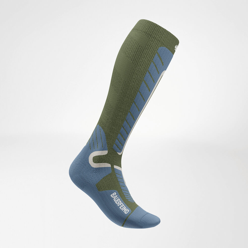 Alpine ski socks with compression – for more energy and comfort