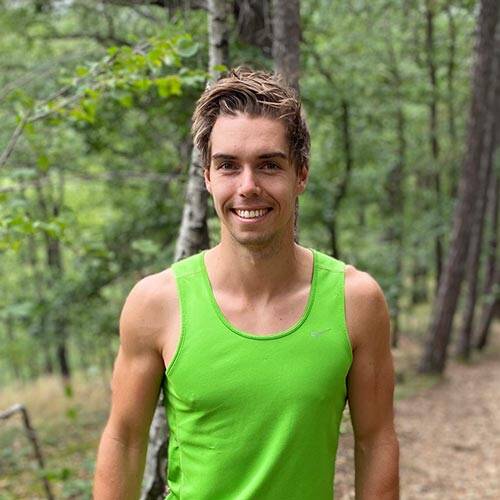 Portrait of Eric Vosshage im Wald