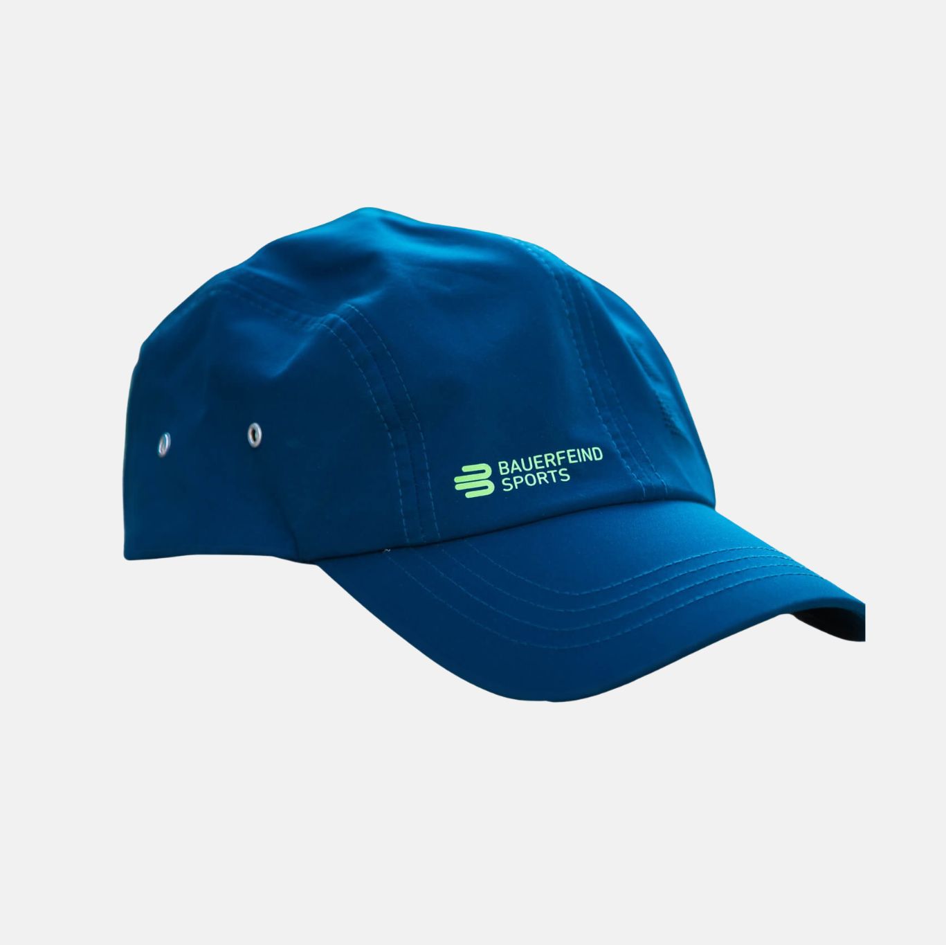 Blue Training Cap Lightweight Breathable Sports Cap with Adjustable Fit