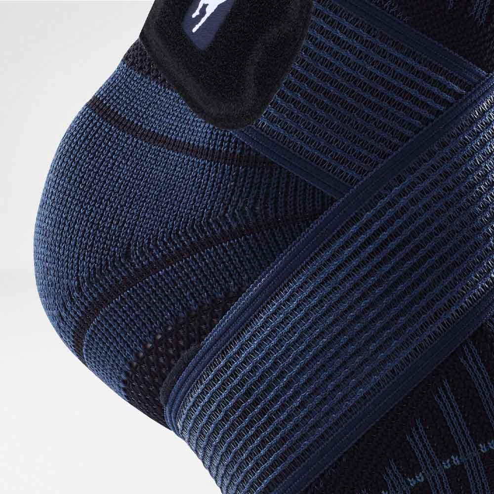 Ankle bandage Dirk Nowitzki Detail Taping Technology Detailed view of the heel area of the Blauen Dirk Nowitzki Edition of the spunk bandage