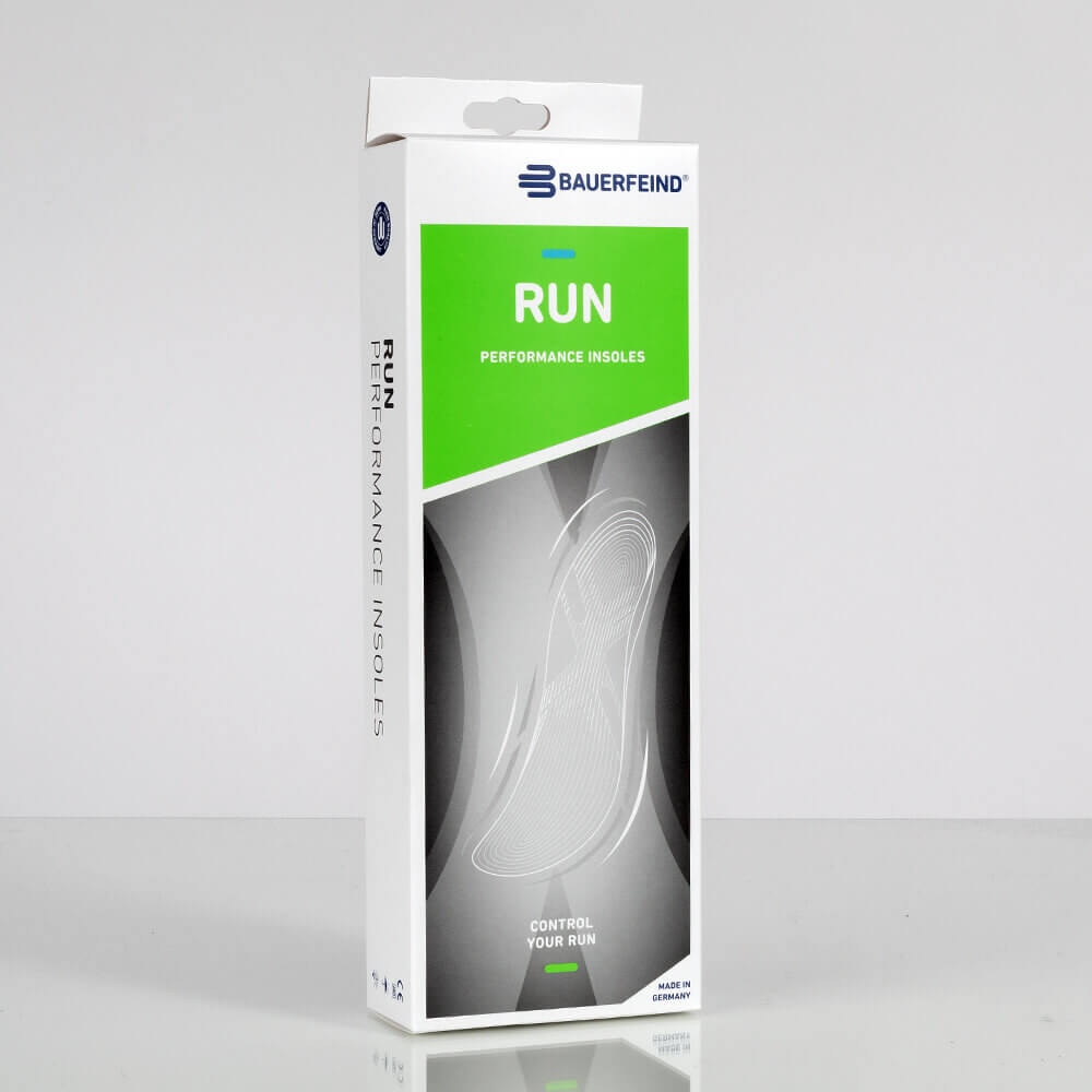 Run Performance Insole packaging Packaging pattern of the insoles for running shoes
