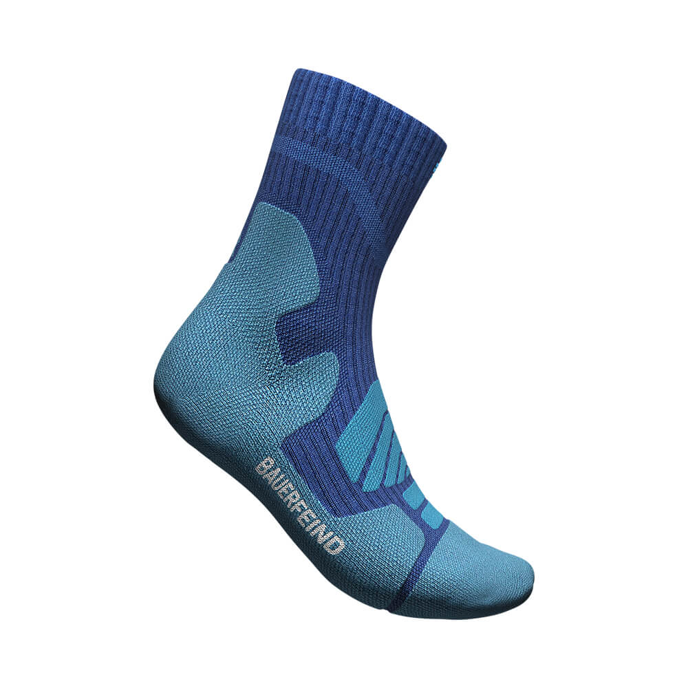 Outdoor Merino Mid Cut Socks ocean blue