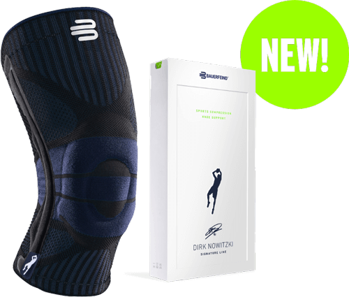 Bauerfeind Dirk Nowitzki Signature Line Sports Compression Knee Support