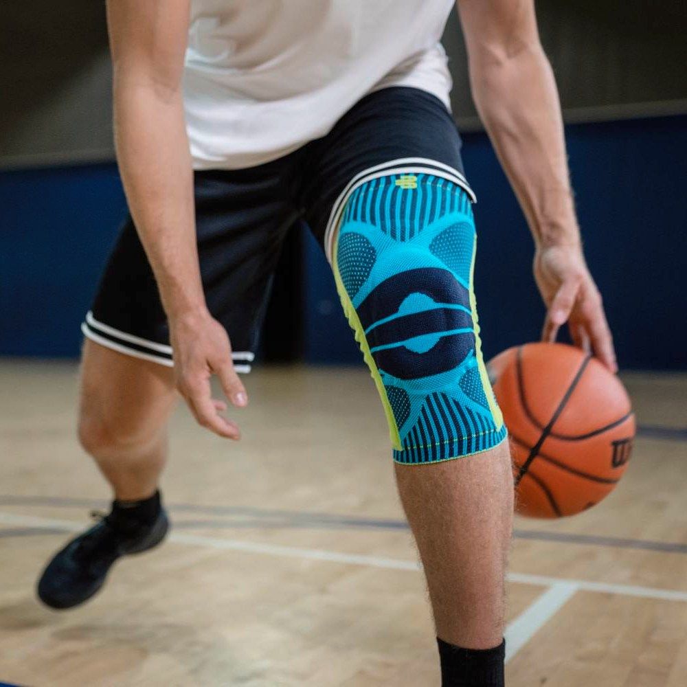 LiveUP Sports Ginocchiera Sportiva Con Compressione E Cuscinetto - Taglia L/XL, Neoprene, Regolabile, Per Infortuni E Artrite